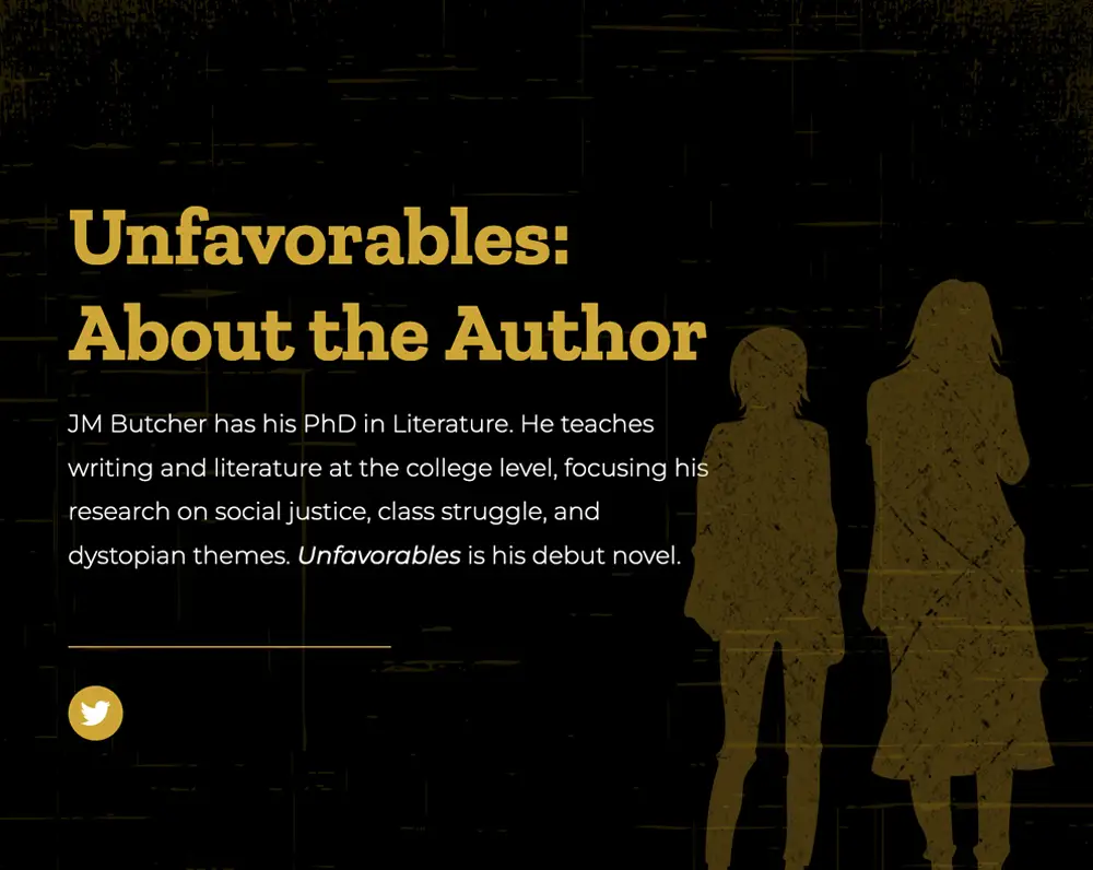 Unfavorables | Novel Cover Design | Salty Pixel Creative