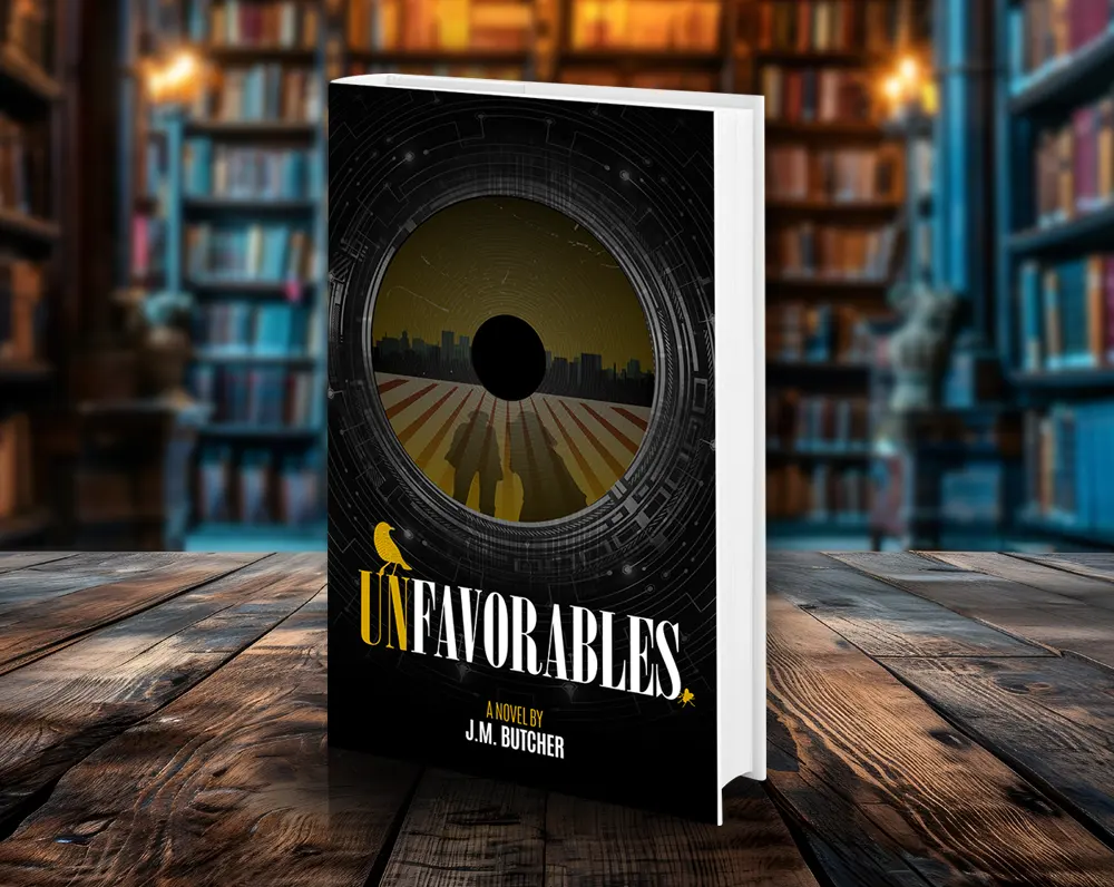 Unfavorables | Novel Cover Design | Salty Pixel Creative